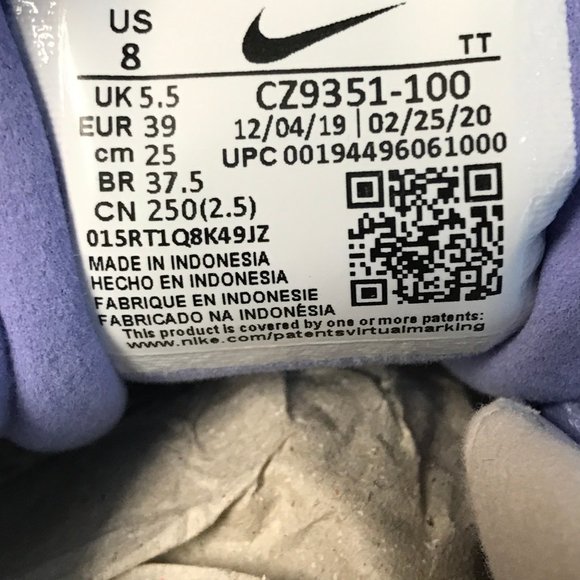 Nike Womens Nike Air Max 270 React Running shoe. Size 8 - Picture 4 of 4